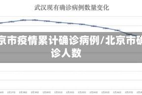 北京市疫情累计确诊病例/北京市确诊人数