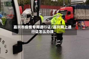 嘉兴市疫情专用通行证/嘉兴网上通行证怎么办理