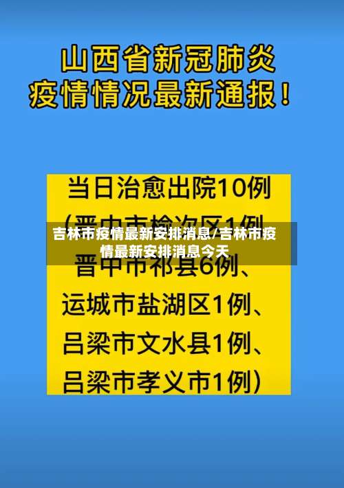 吉林市疫情最新安排消息/吉林市疫情最新安排消息今天-第1张图片